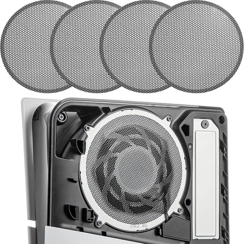 PVC Fan Dust Filter 2-4pcs Mesh Cover Long Lasting Dustproof Easy Installation - Bild 21 von 26