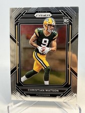2022 Panini Prizm Rookies Christian Watson #314 Rookie RC