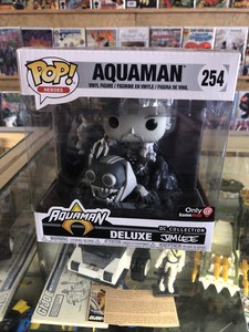Funko Pop Aquaman Jim Lee Deluxe (Black & White) Funko Pop GameStop Exclusive | eBay