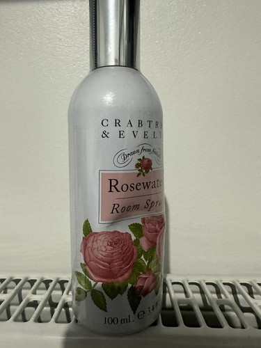 crabtree and evelyn Rosewater Room Spray 100ml Sealed Dent In It - Picture 3 of 7