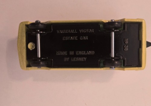 MATCHBOX LESNEY No 38B ORIGINAL VAUXHALL VICTOR ESTATE CAR  w/FREE SHIPPING! - Picture 5 of 6
