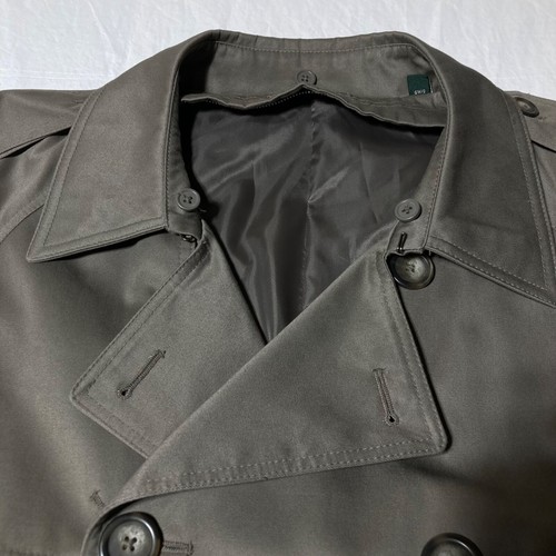 Trench cappotto Lauren Ralph Lauren colore oliva uomo 42S cintura cotone poliestere - Foto 3 di 11