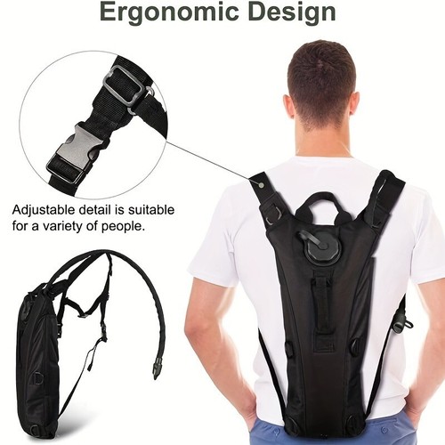 3L Water Bladder Bag Outdoor Tactical Hydration Survial Hiking Camping Backpack - Picture 26 of 37