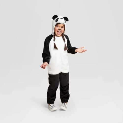 Kleinkind einteiliger Panda Kapuzenpullover Halloween Kostüm - 18-24 Monate #5785