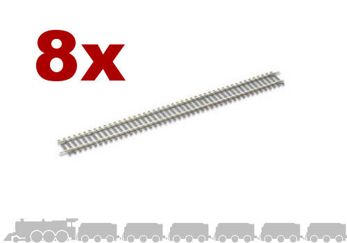 OO/HO Setrack Quad Straight Tracks Peco ST-204 with code 100 nickel silver rail - Picture 9 of 25