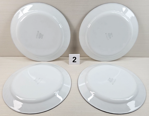 8 Corelle Blue Fleur Dinner Plates Set Corning Floral Table Microwave Dishes Lot - Picture 18 of 23