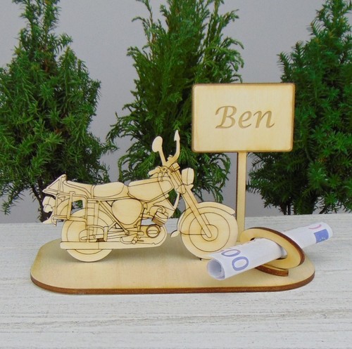 Personalisiert Moped Geldgeschenk od. Gutschein Geburtstag, Jugendweihe, - Bild 2 von 4