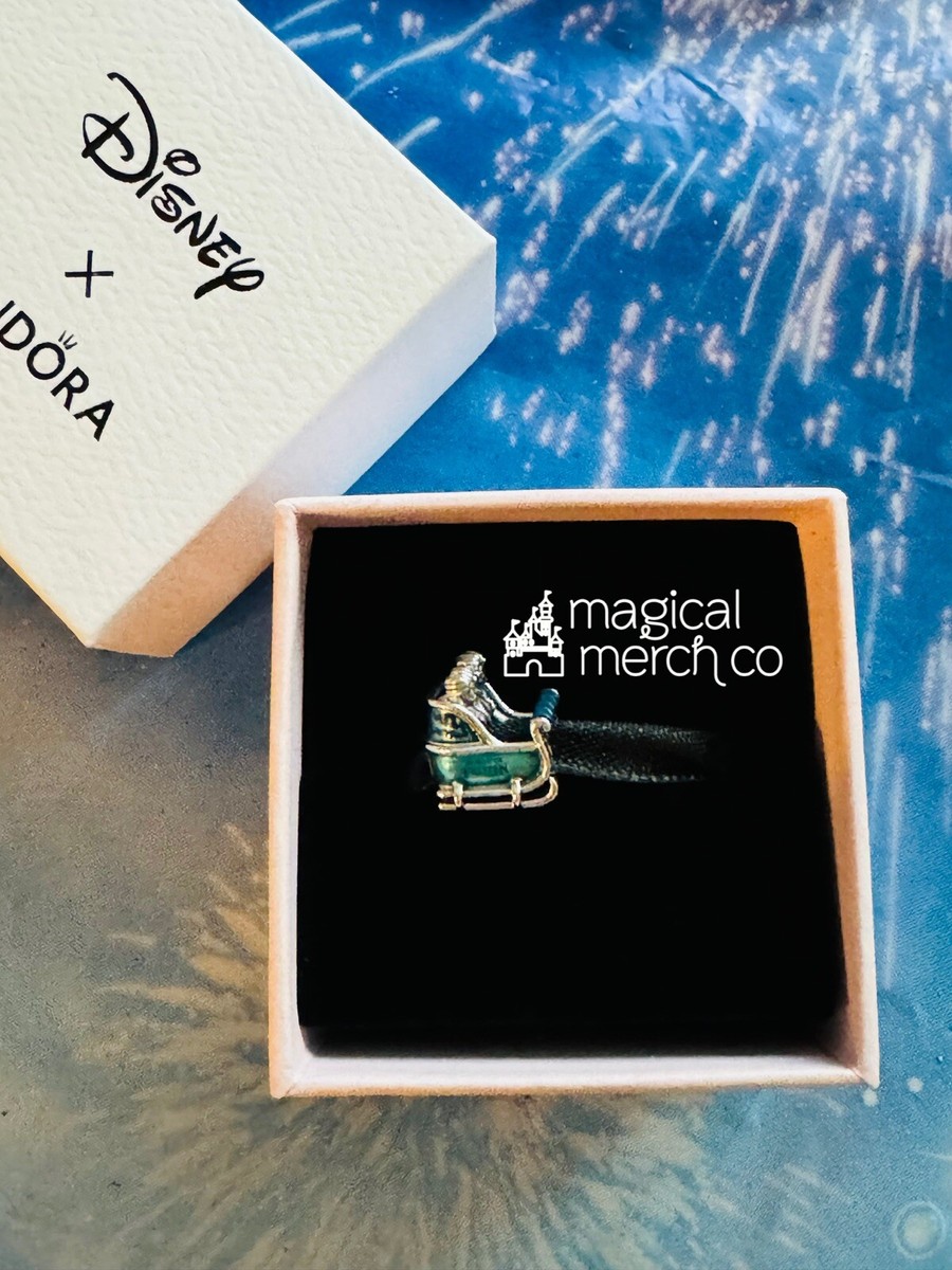 Disney Park Hong Kong Disneyland Exclusive Pandora Charm Frozen Anna Elsa  Sleigh | eBay