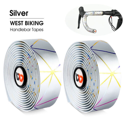 WEST BIKING Soft Road Bike Bicycle Handlebar Tape Cycling Handle Bar Wrap Tapes - Picture 30 of 52