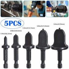 5x Tube Expander Swaging Air Conditioner Copper Pipe Drill Bit Flaring Tool Set