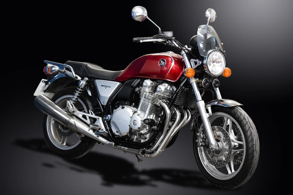 Tubos de escape Honda CB1100A 2013-2014 Delkevic 4-1 cabeçalhos de aço inoxidável - Imagem 4 de 4