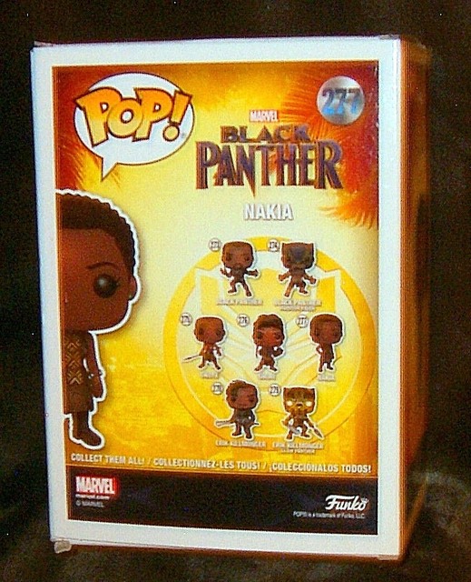Funko POP Marvel Black Panther NAKIA Vinyl Bobble-Head #277 | eBay