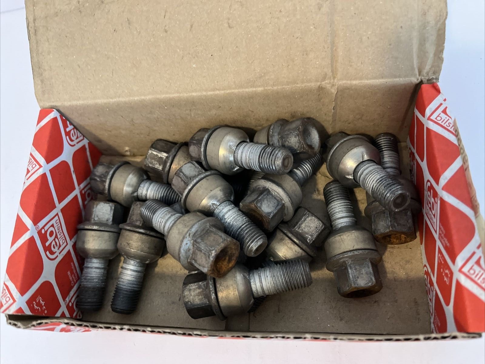 Febi Bilstein Wheel Lug Bolts #19656  (997 361 203 01) Porsche box of 16