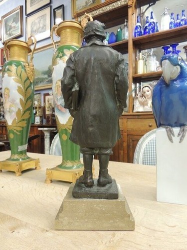 Emilio MARSILI (1841 – 1926) - Monello, scultura in bronzo - Picture 5 of 9