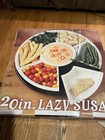 Signature Serverware Ceramic Lazy Susan 20” With Original Box