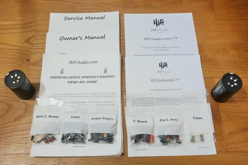 Yamaha CR-2020 rebuild restoration recap service kit repair filter capacitor - Picture 2 of 7