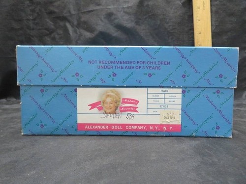 Madame Alexander Puppe Schweden 539 8 Zoll groß mit Box - Bild 9 von 11