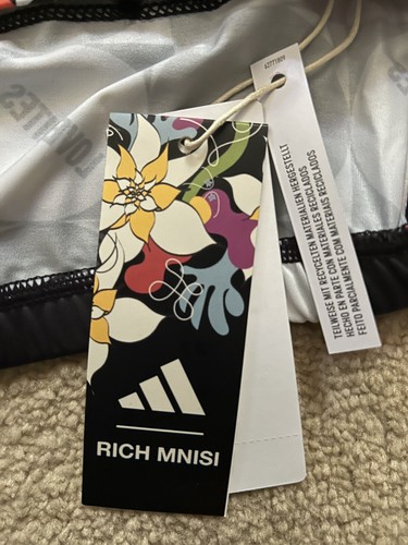 Camiseta deportiva de manga corta Adidas Rich Mnisi x The para mujer talla 2X nueva con etiquetas $150 - Imagen 8 de 9