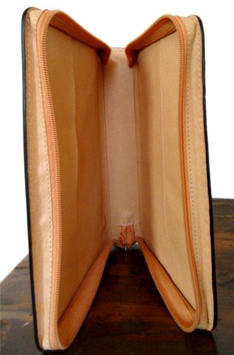 3D Natural Floral Leather Bible Cover Hair-On Inlay Concho Studded DBI283 - Picture 6 of 6