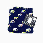 NWT Ivy Hill Home Quilted Blanket Kids Throw Elephant Colorful  Size 50X60