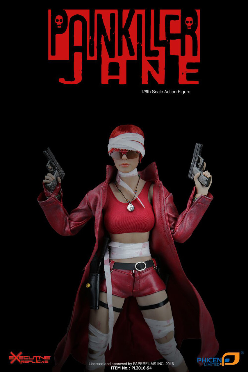 PL2016-94 Phicen Limited Figure Painkiller Jane 1:6 Boxed Figure Limited b7784a PL2016-94 Phicen Limited Figure Painkiller Jane 1:6 Boxed Figure Limited b7784a