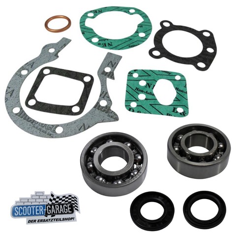 Kurbelwellenlager + Motordichtsatz + Dichtringe für Peugeot 103 MVL SP Vogue - Bild 1 von 3