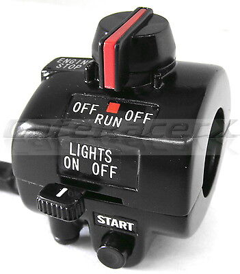 K/&S Technologies 12-0103 Kawasaki KX Style Engine Kill Switch