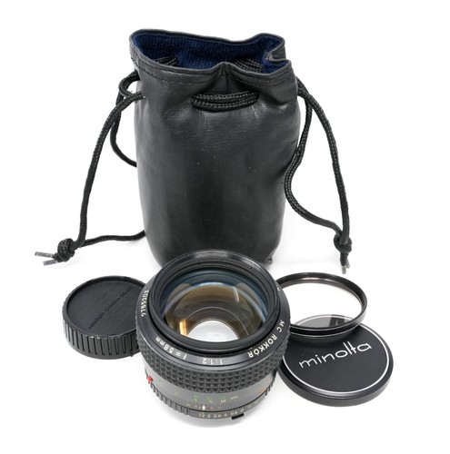Minolta MC Rokkor 58 mm F/1.2 "Hawk Eye" Prime Objektiv