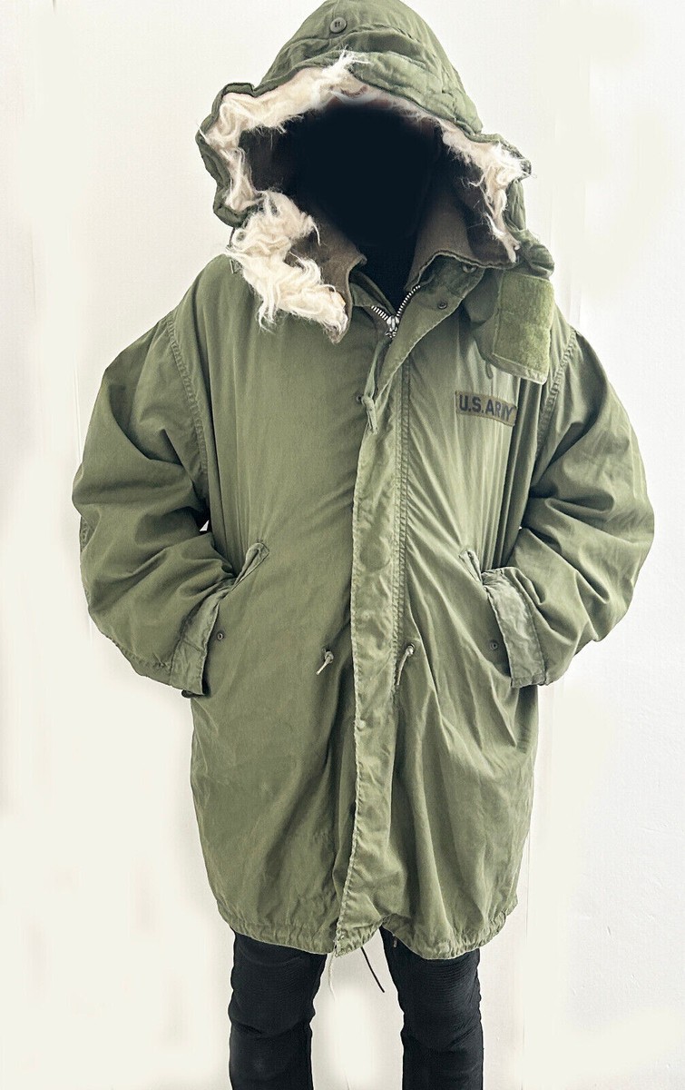 Parka coat mens Original M-65 U.S Army Mod Fishtail Parka | eBay UK