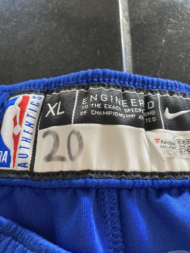 Nike Philadelphia 76ers Team Issued #20 GEORGES NIANG Game Warm Up Pants XL - Bild 6 von 8