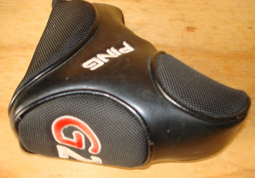 Ping G2 Putter Slip Head Cover Black Magnet Close Extra Guter Zustand Golfausrüstung - Bild 4 von 5