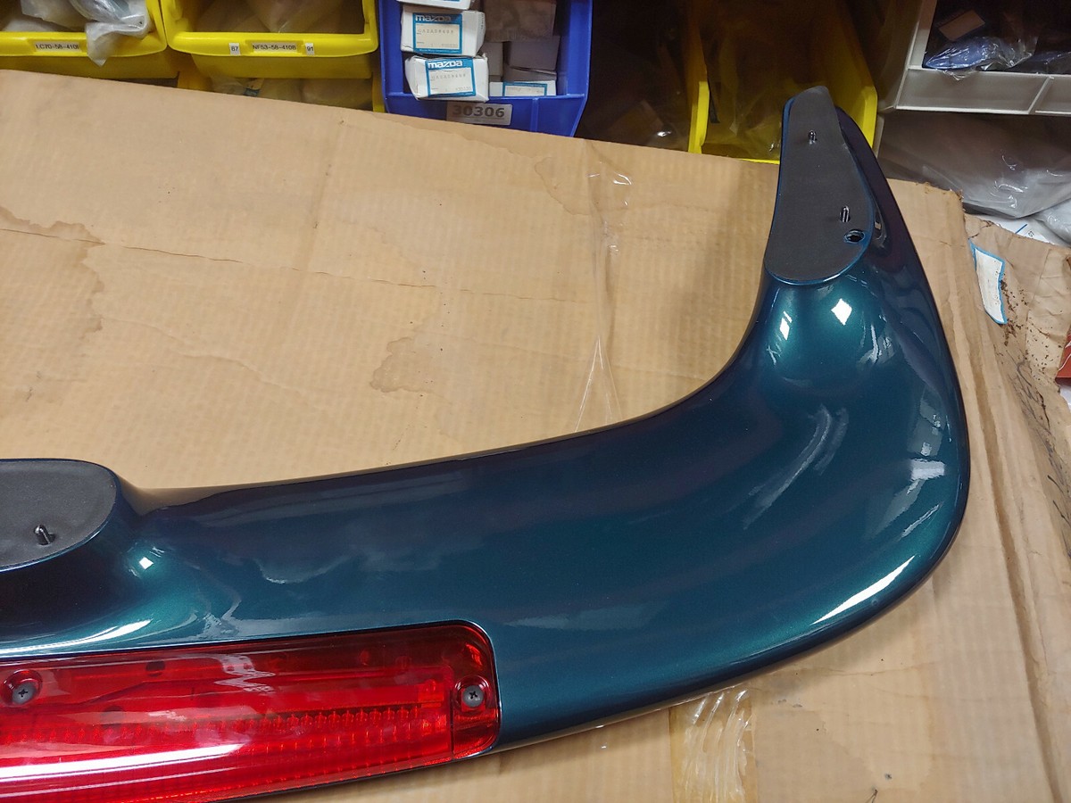 REAR Trunk Lid Spoiler OEM For 1993 Mazda MX-3 NEAT GREEN