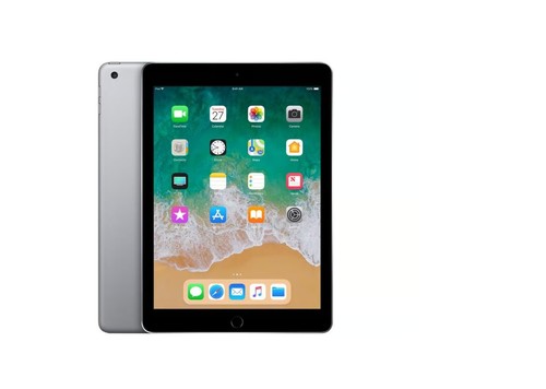 Apple iPad 6th Generation 2018 9.7" 32GB 128GB WiFi 4G Unlocked GOOD Used - Picture 2 of 3