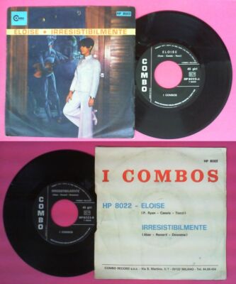 LP 45 7'' I COMBOS Eloise Irresistibilmente italy COMBO HP 8022 no cd mc dvd