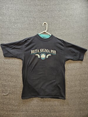 Vintage Beta Sigma Phi T-shirt 90s Single-Stitch College
