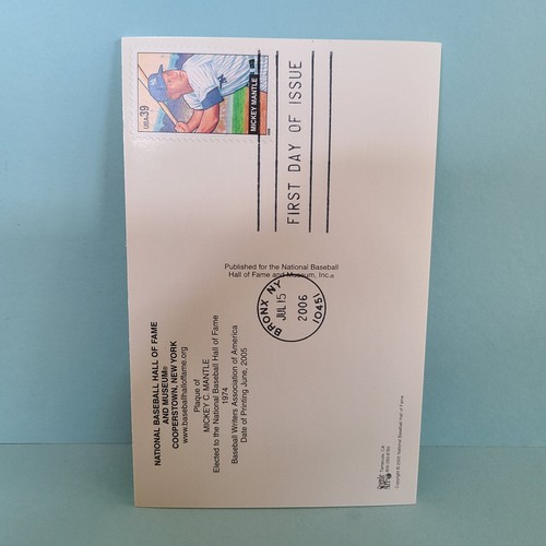 Hall Of Fame Cooperstown HOF Plaque Postmarked Postcard - U Pick - Picture 125 of 231