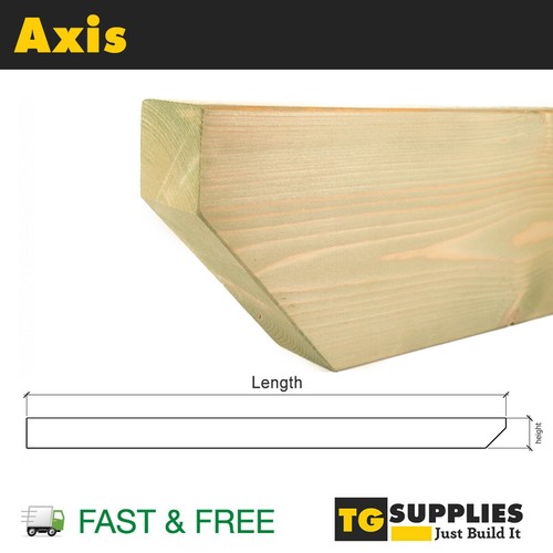 High Quality Timber Pergola Rafters Wooden Pergola Crossbeams TREATED C24 - Picture 2 of 13