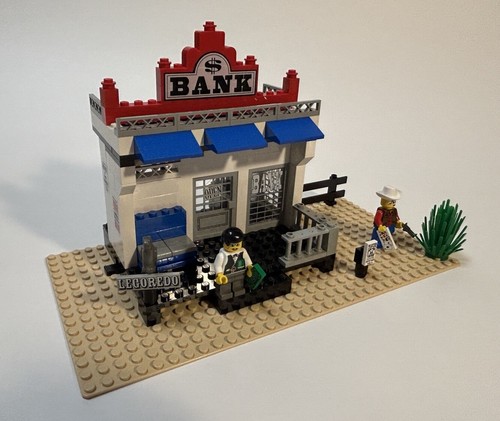 LEGO Western: Gold City Junction (6765) Completo con Instrucciones, Sin Caja - Imagen 3 de 8