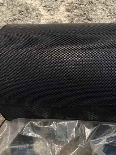 1 Yard Of Black Spacer Mesh Fabric (15 3/4" Width) (SB) - Picture 1 of 4