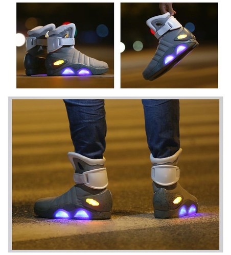 Herren ZURÜCK IN DIE ZUKUNFT Air Mag Sneaker BLITZ Sportschuhe - Bild 17 von 26