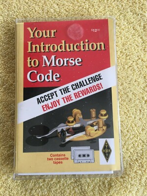 Your Introduction to Morse Code - Audio 2 Cassette Tapes - Manual ~ VERY GOOD
