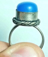 ANCIENT MEDIEVAL SILVER RING RARE ARTIFACT AUTHENTIC