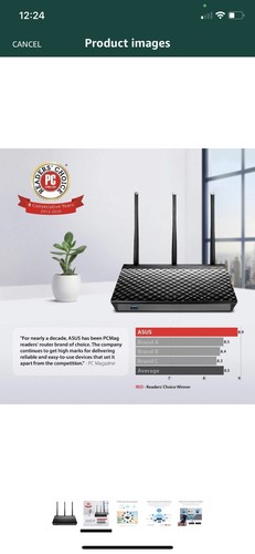 ASUS RT-AC66U Wireless Ac1750 - Picture 2 of 6