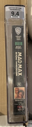 MAD MAX BEYOND THUNDERDOME 1986 VHS REWIND Graded 9.4 4.5/5 SEAL MEL GIBSON - Picture 5 of 7