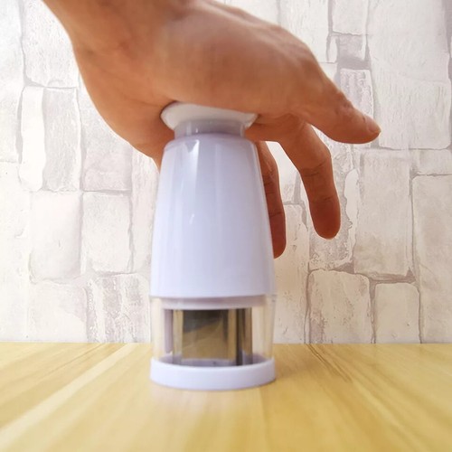 Multi-function Manual Onion Chopper Garlic Crusher Pressing Food CutterVegetable - Picture 2 of 6