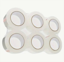 Clear Carton Sealing Packing Tape Box Shipping - 48mm x 110yd x 2mil