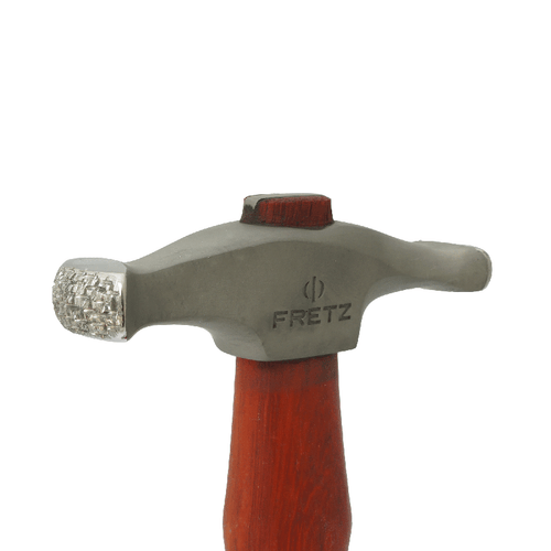 Jeweller's Raw Silk Wide Raising Hammer Textured Metal Jewellery Tool Fretz