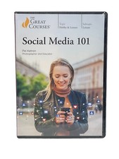 The Great Courses SOCIAL MEDIA 101 by Pei Ketron (3-DVD Set, 2021) NEW & SEALED 