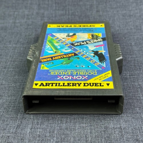 Spike's Peak Artillery Duel Atari 2600 Xonox Double Ender Spiel 1983 Vintage - Bild 8 von 10