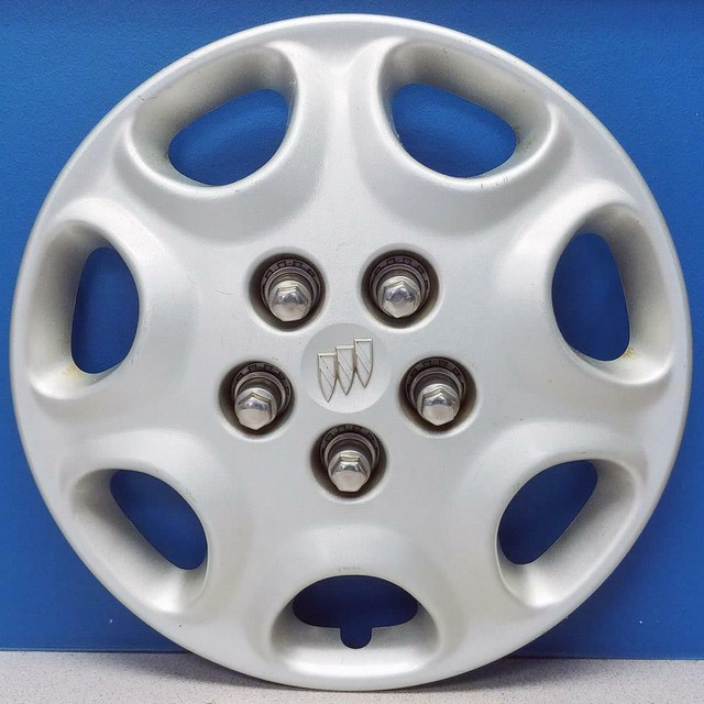 7 SLOT 15/" USED HUBCAP RAISED LOGO /'98-/'04 BUICK ANTI RATTLE CLIPS 1150